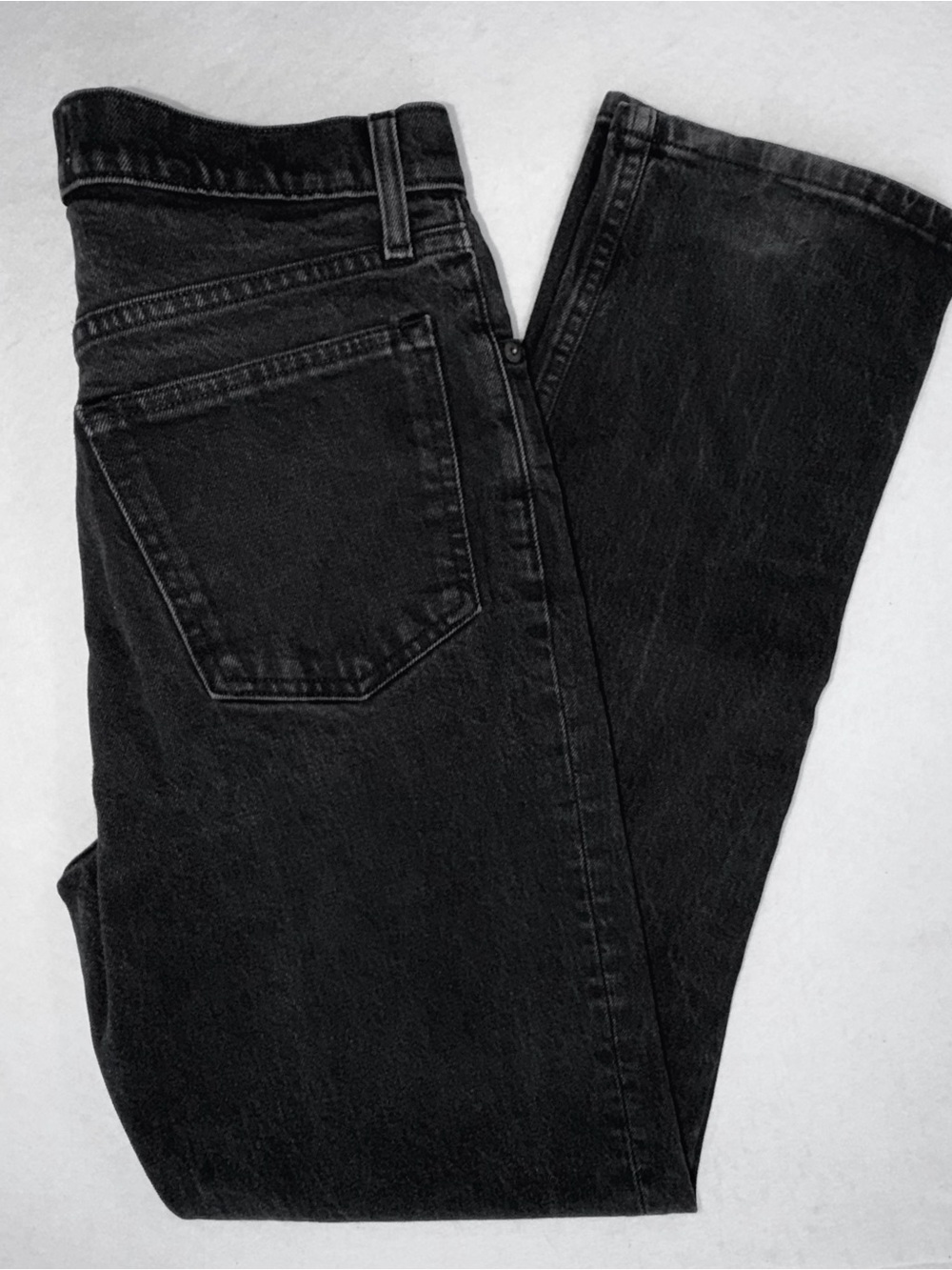 Abercrombie 90's straight ultra high rise